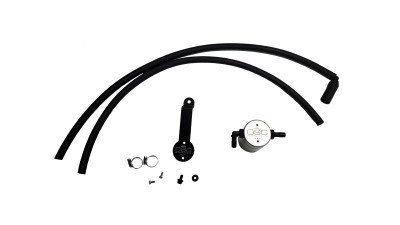 J&L 18-22 Toyota Camry 3.5L V6 Oil Separator 3.0 Passenger Side - Clear Anodized - 3116P-C Photo - Primary