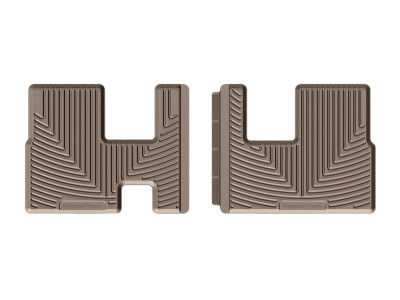 WeatherTech 2014-2019 Toyota Highlander Rear Rubber Mats - Tan - W335TN Photo - Primary