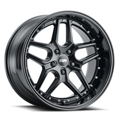 CS15 GLOSS BLACK 18x8.5  +30MM 5X114.3