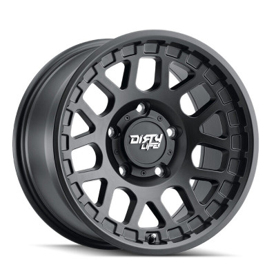 Dirty Life 9306 Mesa 17x9 / 6x139.7 BP / 0mm Offset / 106mm Hub Matte Black Wheel - 9306-7983MB0 User 1