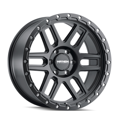 Mayhem 8304 Delta 20x9 / 8x170 BP / -12mm Offset / 125.2mm Hub Matte Black Wheel - 8304-2970MB12 Photo - Primary