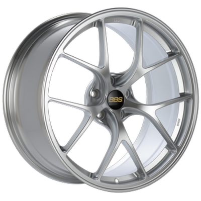 BBS RI-D 20x10.5 5x112 ET15, 82mm Diamond Silver Wheel PFS/Clip Required - RI104DS Photo - Primary