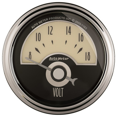 AutoMeter Gauge Voltmeter 2-1/16in. 18V Elec Cruiser Ad - 1191 Photo - Primary