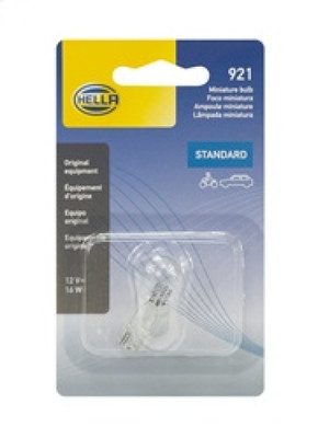 Hella Bulb 921 12V 16W W21X95D T5 Sb - 921SB Photo - Primary