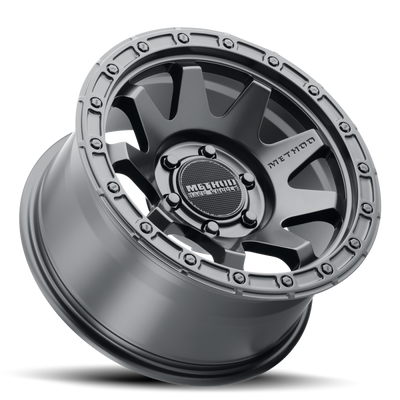 Method MR317 17x9 -12mm Offset 6x5.5 106.25mm CB Matte Black Wheel - MR31779060512N Photo - Primary