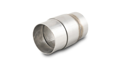 Vibrant SS Slip Joint Adapter for 3in OD Tubing (2 Piece Assembly) Welded - 13294 Photo - Primary
