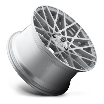 Rotiform R110 BLQ Wheel 18x8.5 5x112 45 Offset - Gloss Silver Machined - R1101885F8+45