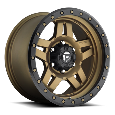 Fuel Off Road Model D583 ANZA Matte Bronze w/ Black Ring 18X9