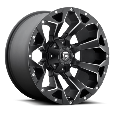 Fuel Off Road Model D546 ASSAULT Black & Milled 15X8