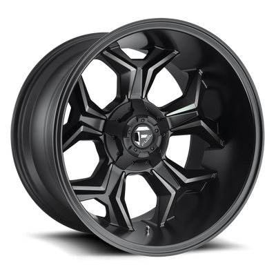 Fuel Off Road Model D605 AVENGER Matte Black/Machined/DDT 20X12