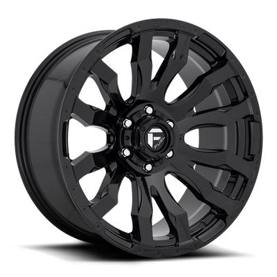 Fuel Off Road Model D675 BLITZ Gloss Black 20X10