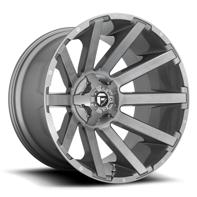 Fuel Off Road Model D714 CONTRA Brushed Gunmetal 20X9