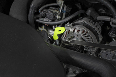 Perrin Subaru Dipstick Handle P Style - Neon Yellow - PSP-ENG-720NY User 1