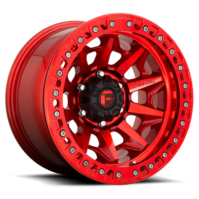 Fuel Off Road Model D113 COVERT BEADLOCK Candy Red 17X9