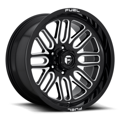 Fuel Off Road Model D662 IGNITE Gloss Black & Milled 22X10