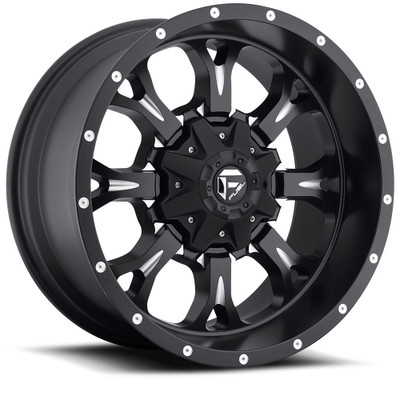 Fuel Off Road Model D517 KRANK Matte Black & Milled 20X12