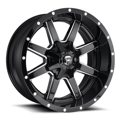 Fuel Off Road Model D610 MAVERICK Gloss Black 20X14