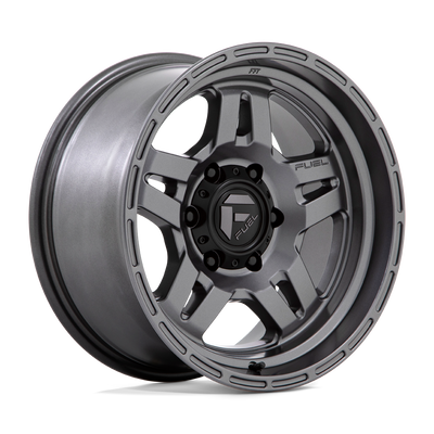 Fuel Off Road Model D801 OXIDE Matte Anthracite 17X8.50