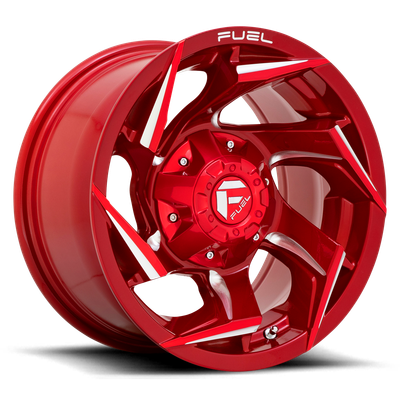 Fuel Off Road Model D754 REACTION Candy Red & Milled 18X9
