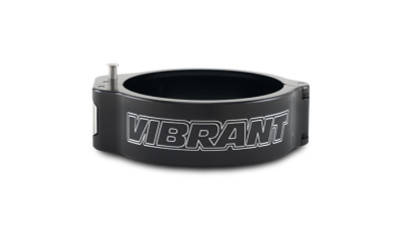 Vibrant 3in O.D. Aluminized HD 2.0 Clamp - Anodized Black (Clamp Only) - 32536 Photo - Primary