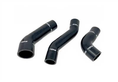 Torque Solution 13-17 Hyundai Veloster 1.6L Turbo Silicone Boost Hose Kit - Black - TS-BHK-728BK Photo - Primary