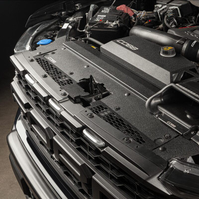 Cobb 21-22 Ford F-150 Eco Boost Radiator Shroud - Wrinkle Black - 4F3600 User 1