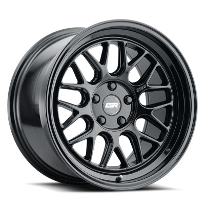 ESR Wheels CR1 18x9.5 / 5x115 BP (Custom Drill) +35 Gloss Black