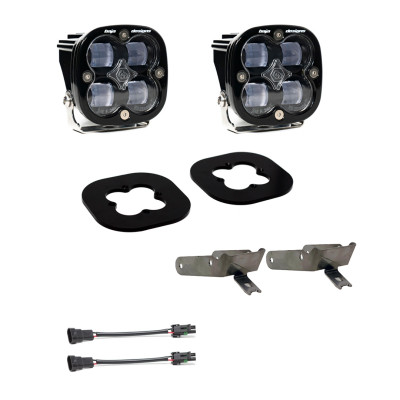Baja Designs 11-16 Ford Super Duty Squadron Pro Series Fog Pocket Kit - 447730 User 1