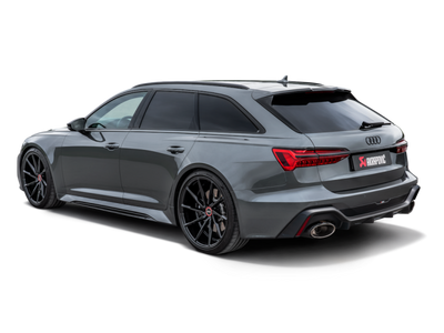 Akrapovic 2022+ Audi RS7 Sportback (C8) OPF/GPF Evolution Line Cat Back (Titanium) w/ Carbon Tips - S-AU/TI/19H User 1