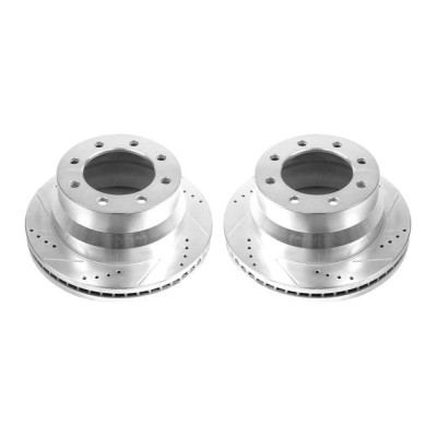 Power Stop 09-20 GMC Savana 4500 Rear Drilled & Slotted Rotor - Pair - AR82151XPR Photo - Primary