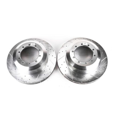 Power Stop 15-20 Ford F59 Front Drilled & Slotted Rotor - Pair - AR8569XPR Photo - Primary