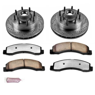 Power Stop 99-02 Ford F-350 Super Duty Front Z36 Truck & Tow Brake Kit - K1891-36 Photo - Primary