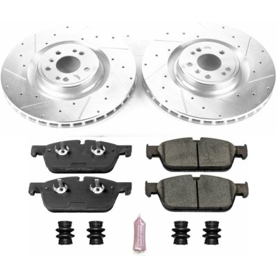 Power Stop 17-18 Mercedes-Benz GLS550 Front Z23 Evolution Brake Kit - K6900 Photo - Primary