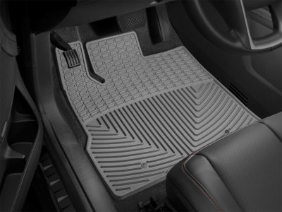 WeatherTech 11-13 Infiniti QX / 14-18 QX80 / 17-18 Nissan Armada Front Rubber Mats - Grey - W445GR Photo - Primary