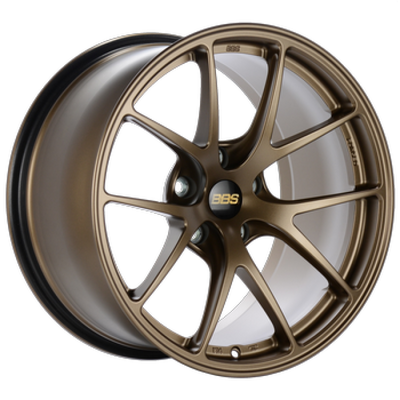 BBS RI-A 18x9.5 5x120 ET40 Matte Bronze Wheel -82mm PFS/Clip Required - RIA009MBZ Photo - Primary