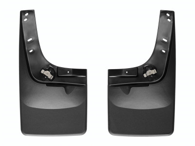 WeatherTech 04-08 Dodge Ram Truck 2500/3500 No Drill Mudflaps - Black - 110037-120024 Photo - Primary