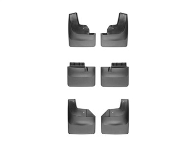 WeatherTech 17-20 Ford F-150 Raptor No Drill MudFlaps - Black - 110073-110078-120073 Photo - Primary