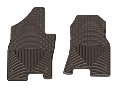 WeatherTech 2019+ Dodge Ram Truck 1500 Front Rubber Mats - Cocoa - W506CO Photo - Primary