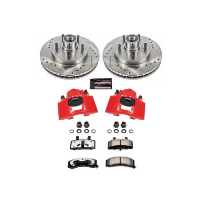 Power Stop 98-99 GMC Yukon Front Z36 Truck & Tow Kit w/Cals - KC1991-36 Photo - Primary