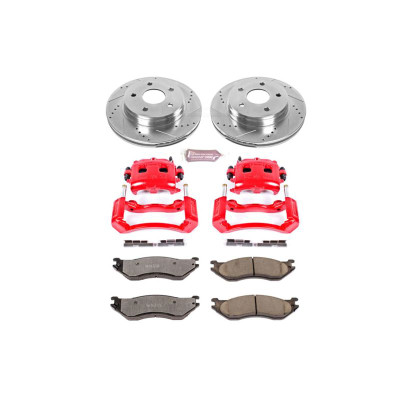 Power Stop 2002 Dodge Ram 1500 Front Z36 Truck & Tow Kit w/Cals - KC2165-36 Photo - Primary