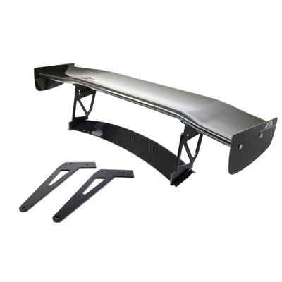 Audi R8 GTC-500 74" Adjustable Wing, with Carbon Fiber Active Spoiler Panel Replacement 2016-Up