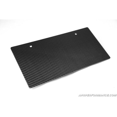 Carbon Fiber License Plate