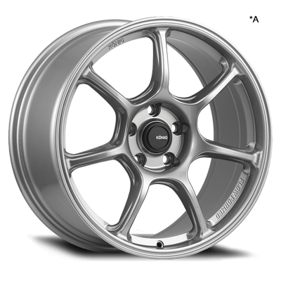 Konig Ultragram 18x9.5B 5x100 ET36 Titanium Metallic (Knurled Bead) - UG9851036T User 1