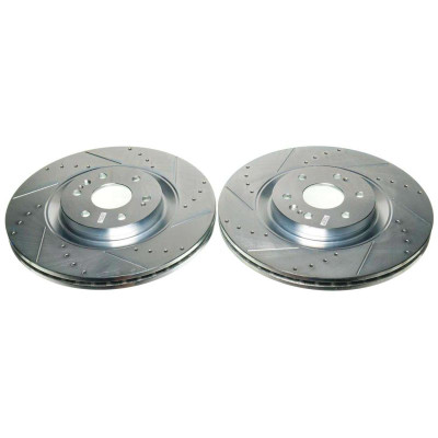 Power Stop 21-22 Chevrolet Tahoe Front Drilled & Slotted Rotor (Pair) - AR82209XPR User 1