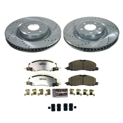 Power Stop 20-22 Lincoln Aviator Front Z36 Truck & Tow Brake Kit - K8672-36 Photo - Primary