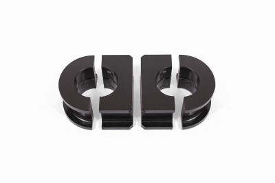 BMR Universal 1.25in Delrin Bushing Kit (For Billet Sway Bar Mounts) - Black - SBB006 User 1