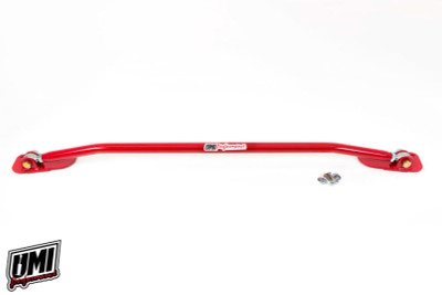 UMI Performance 82-92 GM F-Body Adjustable Strut Tower Brace (LS Only) - Red - 2009-R Photo - Primary
