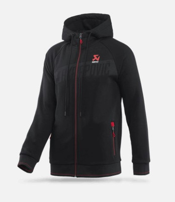 Akrapovic Mens Corpo Zip Hoodie Black - M - 802056 User 1