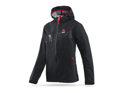 Akrapovic Womens Corpo Rain Jacket Black - 2XL - 802079 User 1