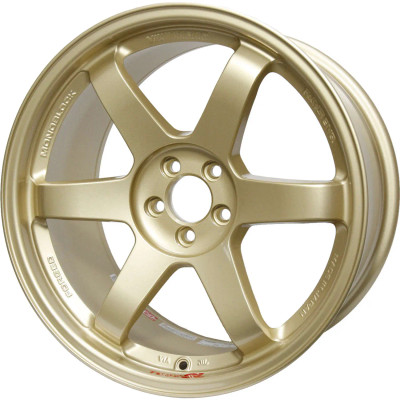 VOLK  TE37SL GOLD  18X10.5 +15MM / BP 5x114.3 (5x4.5)